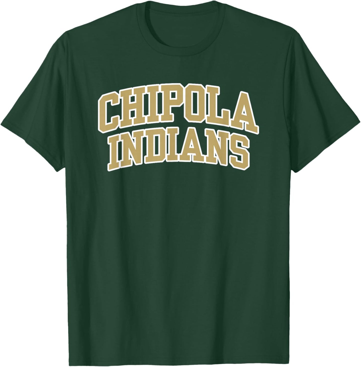 Chipola College Indians Apparel Sports Fan T-Shirt - T-Shirt | Forest