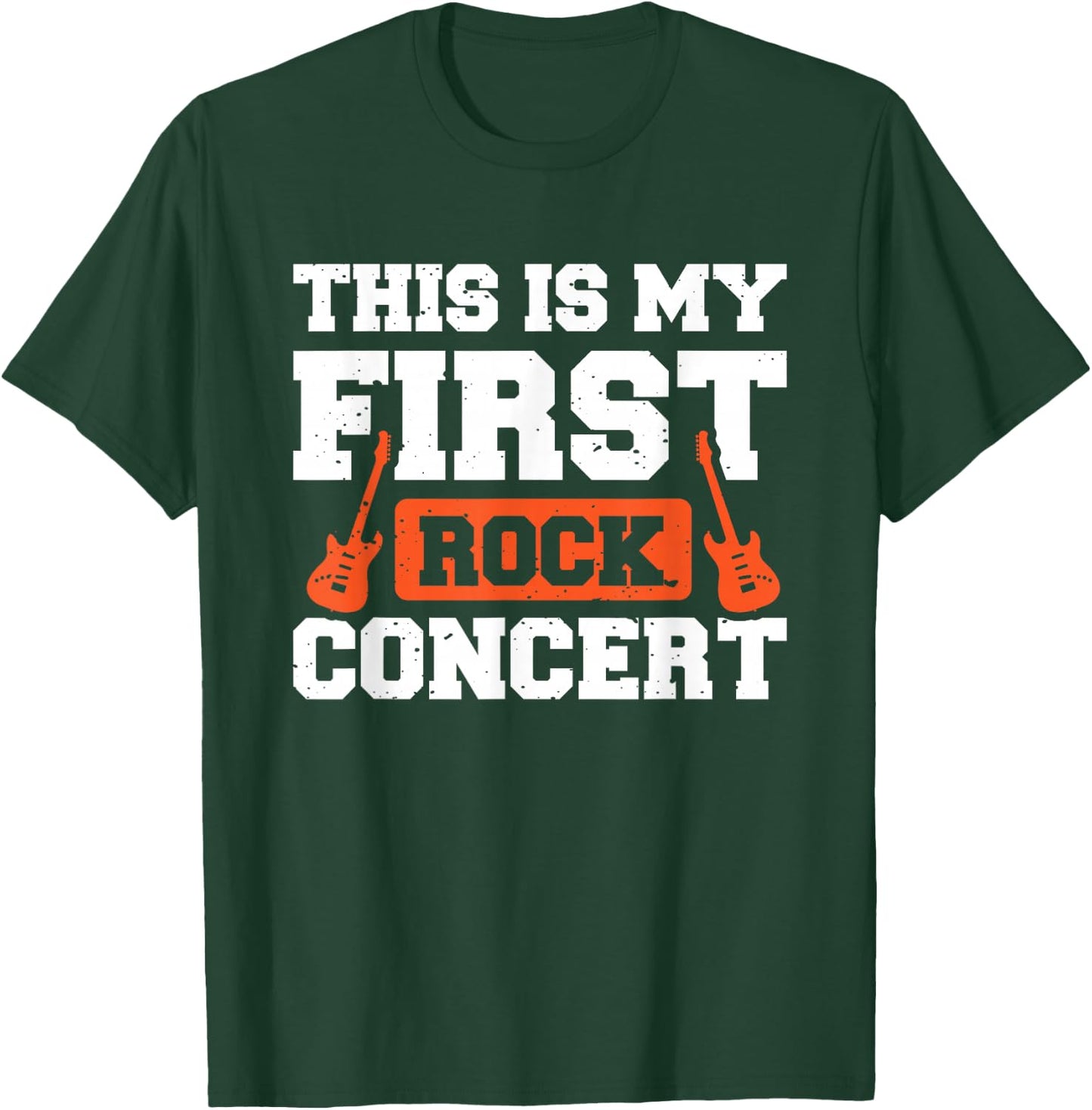 This Is My First Rock Concert T-Shirt - T-Shirt | Forest