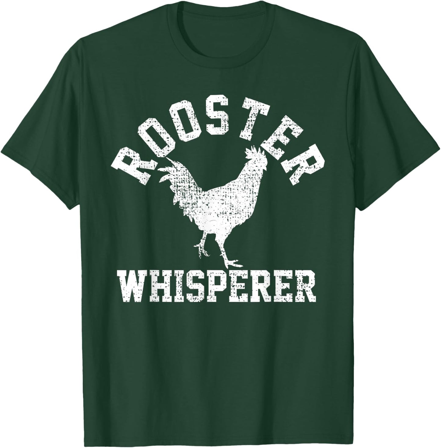 Funny Cock Whisperer Gift Farmer Rooster T-Shirt - T-Shirt | Forest