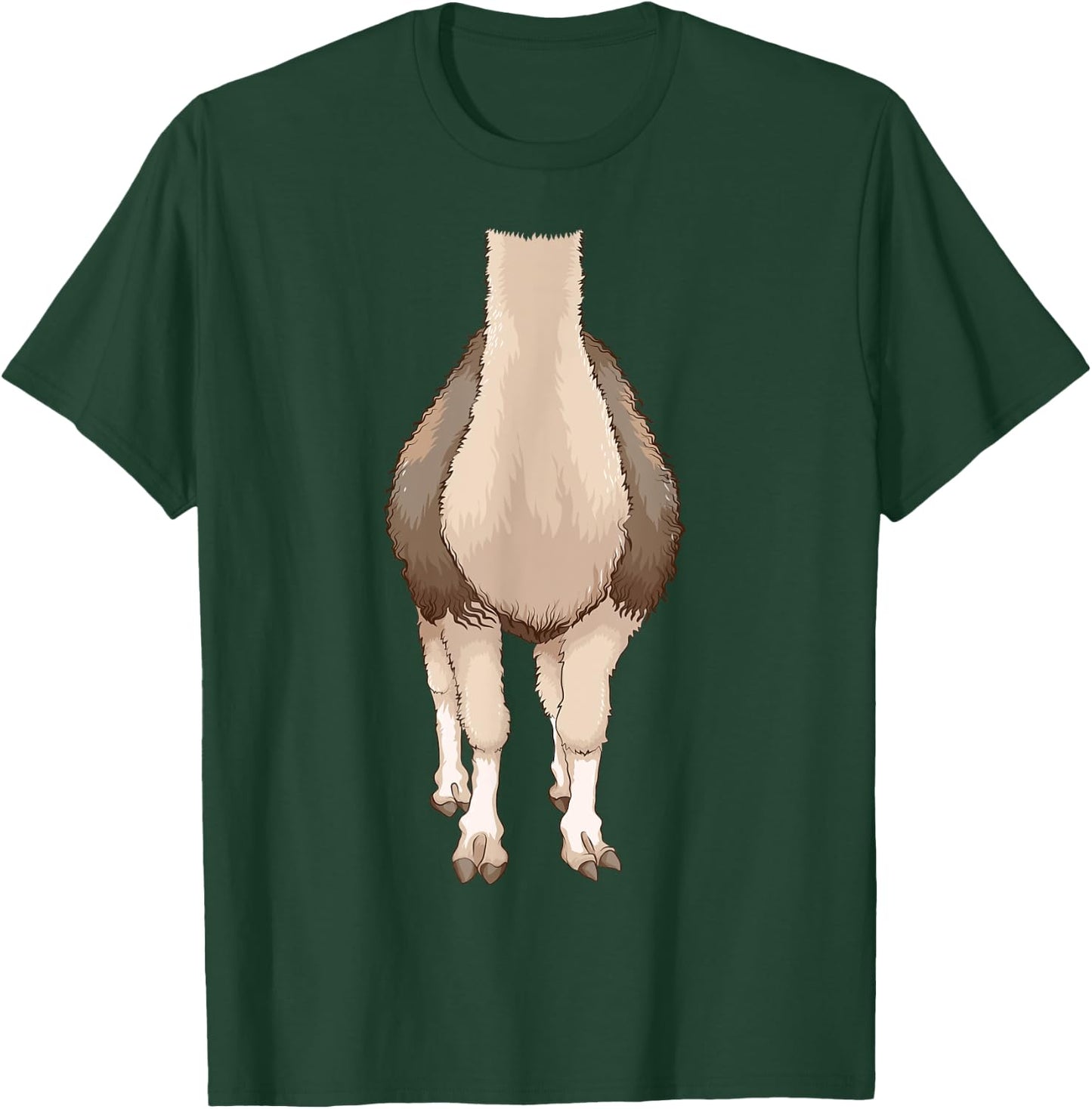 Cool Headless Llama | Funny Lazy DIY Halloween Costume Gift T-Shirt - T-Shirt | Forest