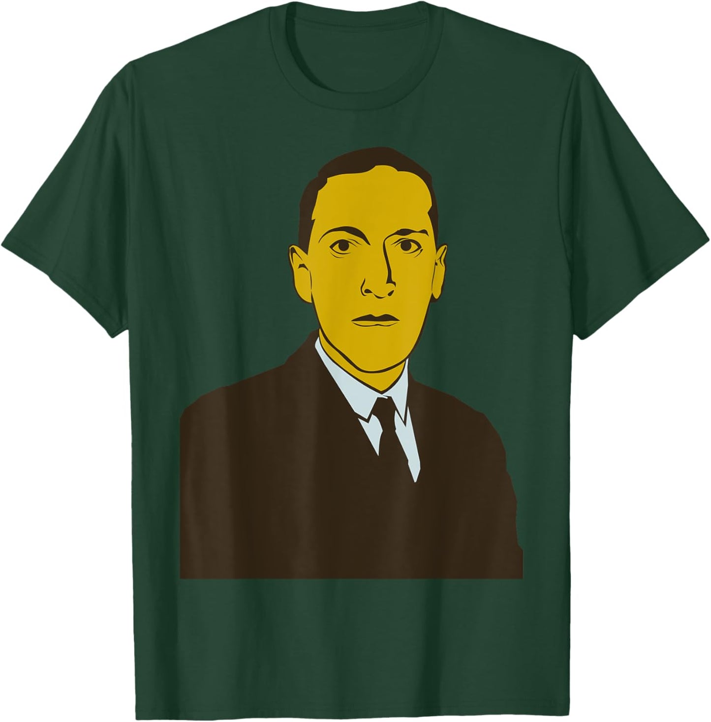 Retro HP Lovecraft Vintage Halloween Costume T-Shirt - T-Shirt | Forest