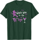Witch Way to The Wine Halloween Witch Drinking Costume T-Shirt - T-Shirt | Forest