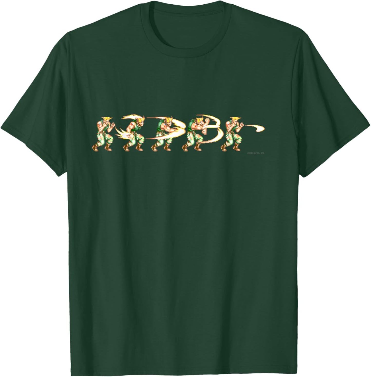 Street Fighter Ii Guile (sonic Boom) T-Shirt - T-Shirt | Forest