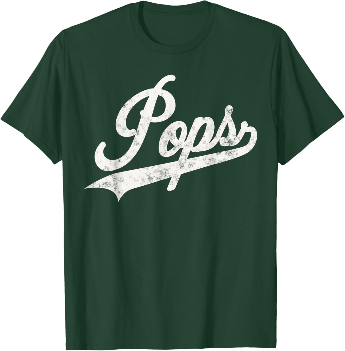 Pops Vintage Retro Style Father’s day Gift Papa Grandpa T-Shirt - T-Shirt | Forest