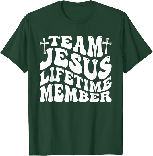 Christian - Team Jesus 03 Faith Hope Love T-Shirt - T-Shirt | Forest