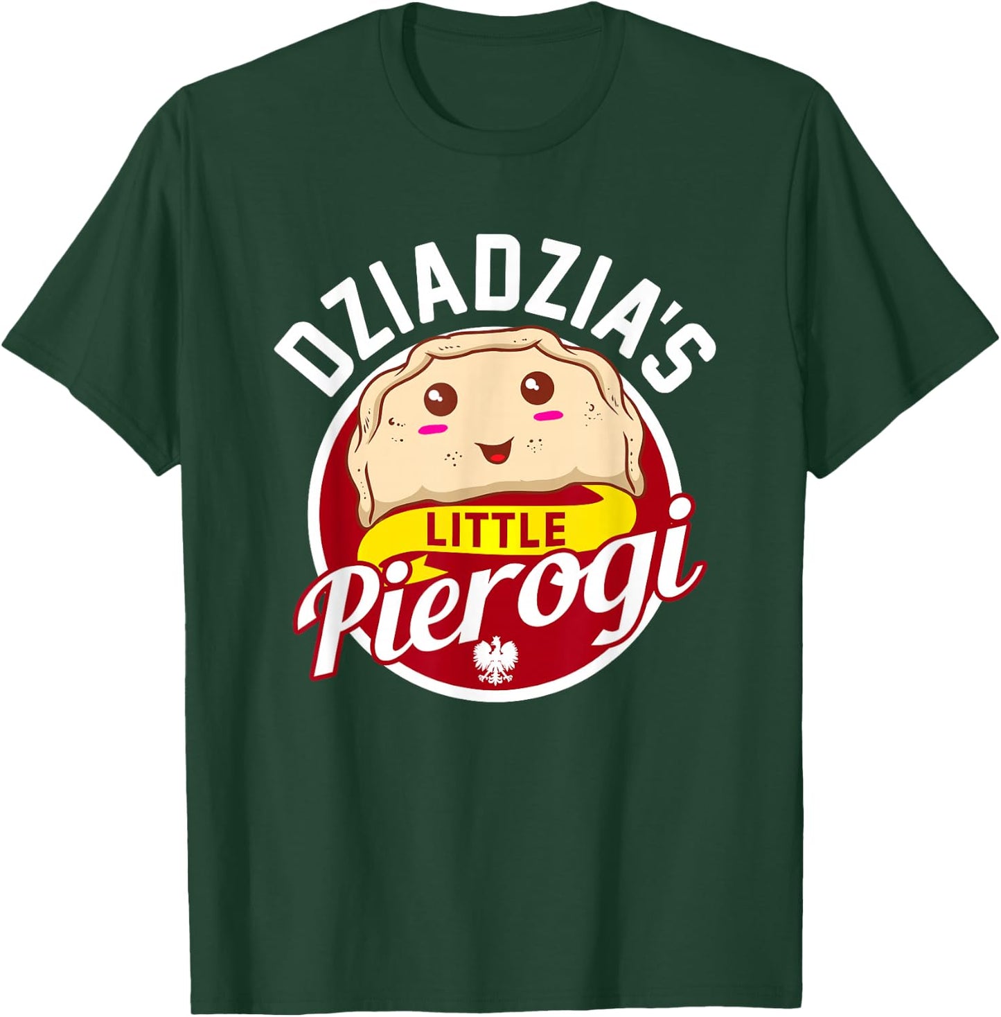 Dziadzia's Little Pierogi! Polish Baby Shower Gift T-Shirt - T-Shirt | Forest