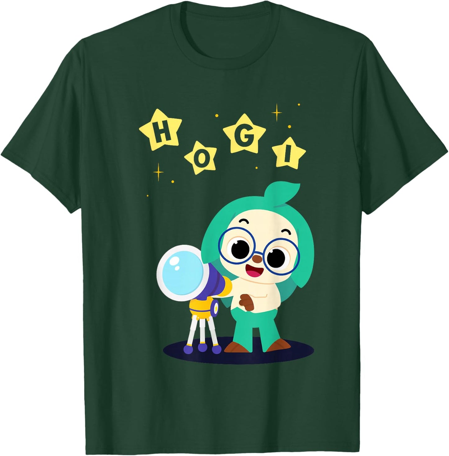 Pinkfong Wonderstar My Buddy Hogi Original T-Shirt - T-Shirt | Forest
