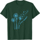 April Sexual Assault Awareness Month Teal Dandelion Ribbons T-Shirt - T-Shirt | Forest