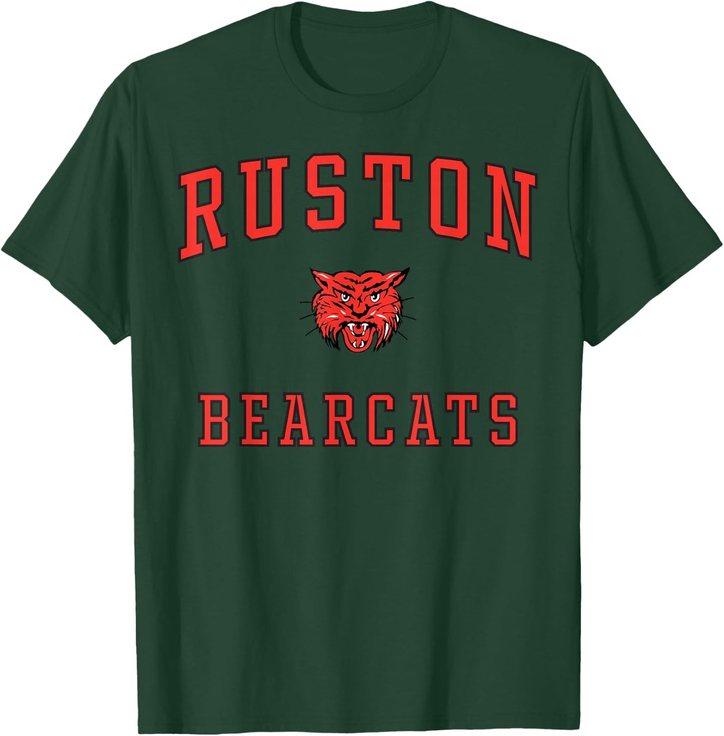 Ruston High School Bearcats C1 T-Shirt - T-Shirt | Forest