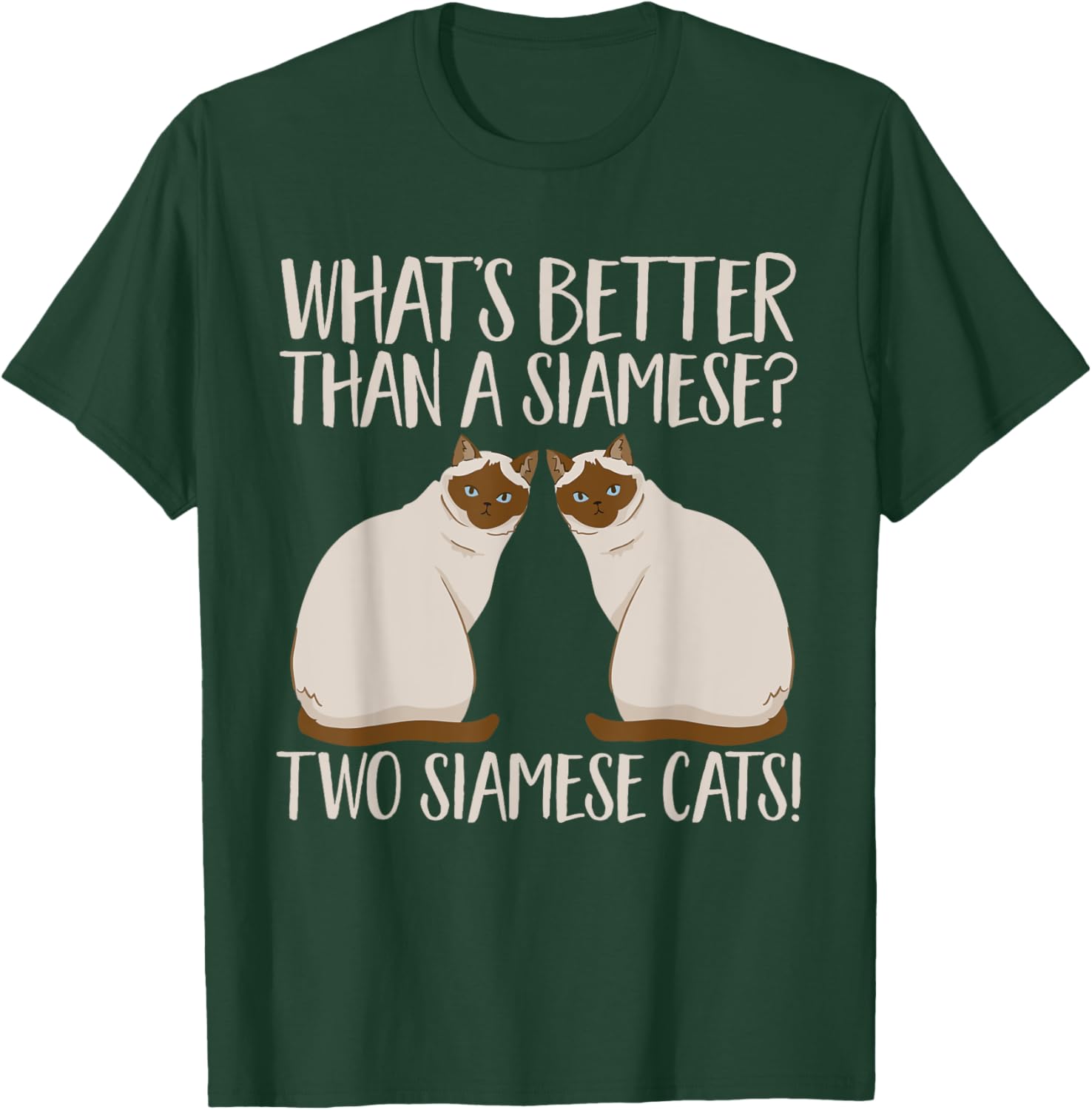 Siamese Cat T-Shirt - T-Shirt | Forest