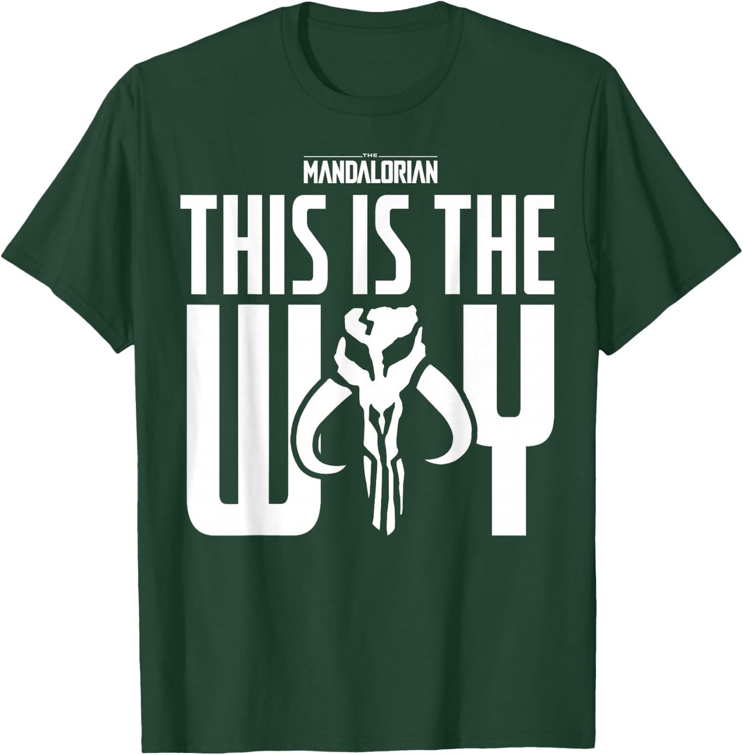 Star Wars The Mandalorian This Is The Way Mythosaur Block T-Shirt - T-Shirt | Forest