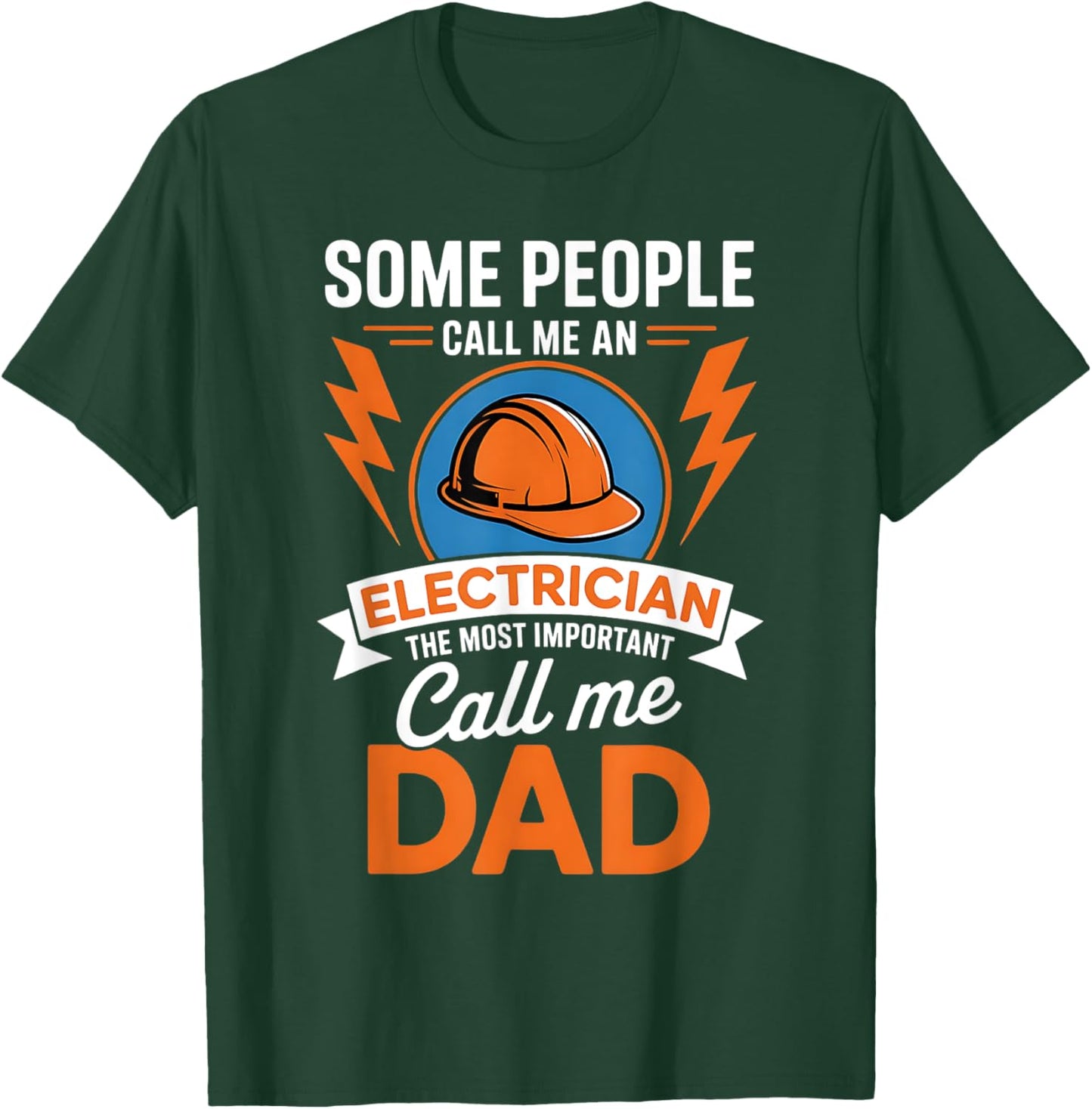 Citation de père électricien T-Shirt - T-Shirt | Forest