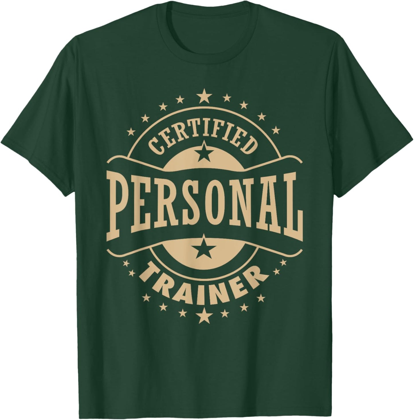 Health & Fitness - Certified Personal Trainer T-Shirt - T-Shirt | Forest