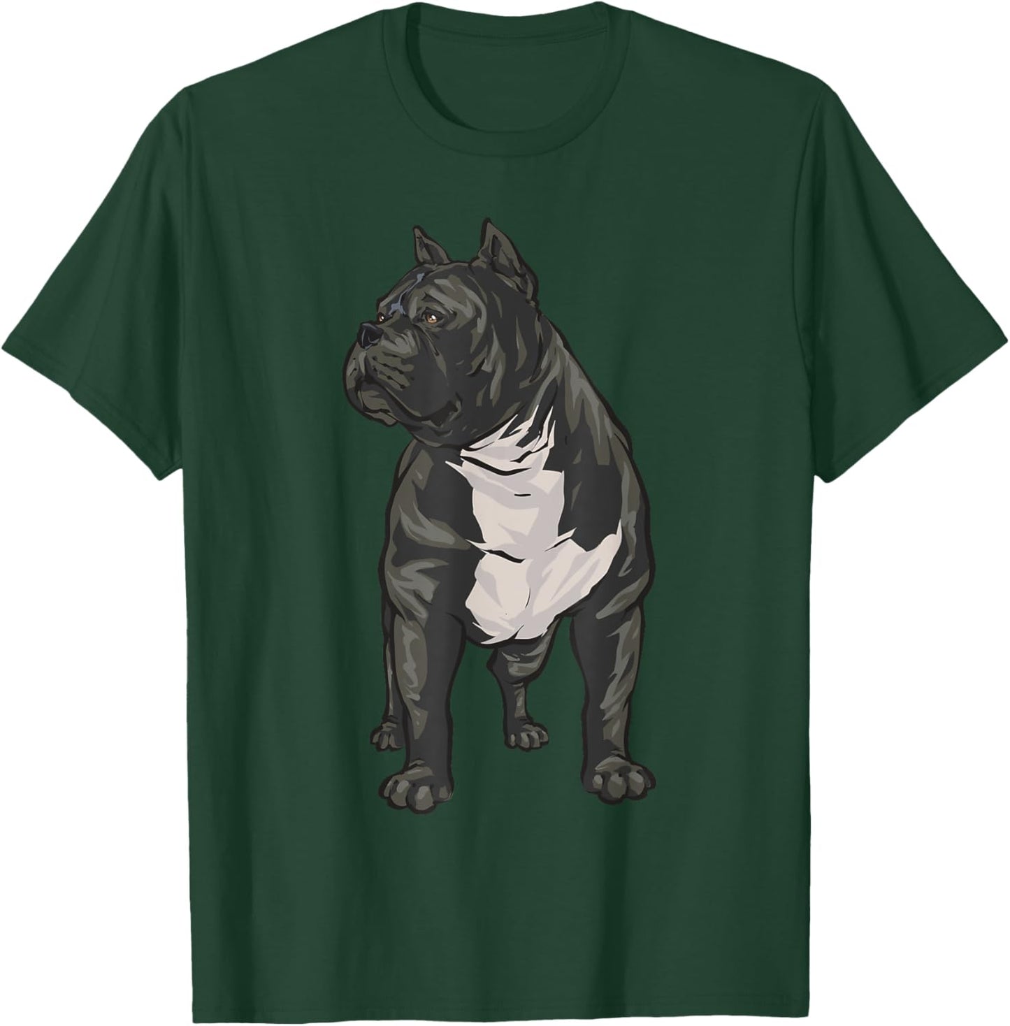 XL American Bully American Bully Dog Men Women Girls Kids T-Shirt - T-Shirt | Forest