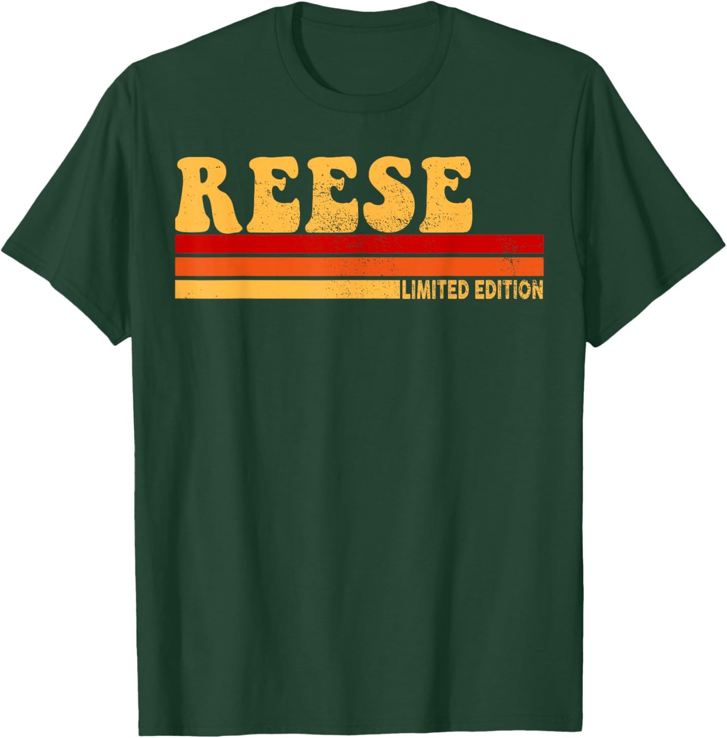 Reese Name Personalized Cute Idea Women Vintage Reese T-Shirt - T-Shirt | Forest