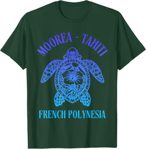 French Polynesia Moorea Tahiti T-Shirt - T-Shirt | Forest