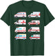 Ambulance Truck Birthday EMT for Boys Girls Toddlers T-Shirt - T-Shirt | Forest