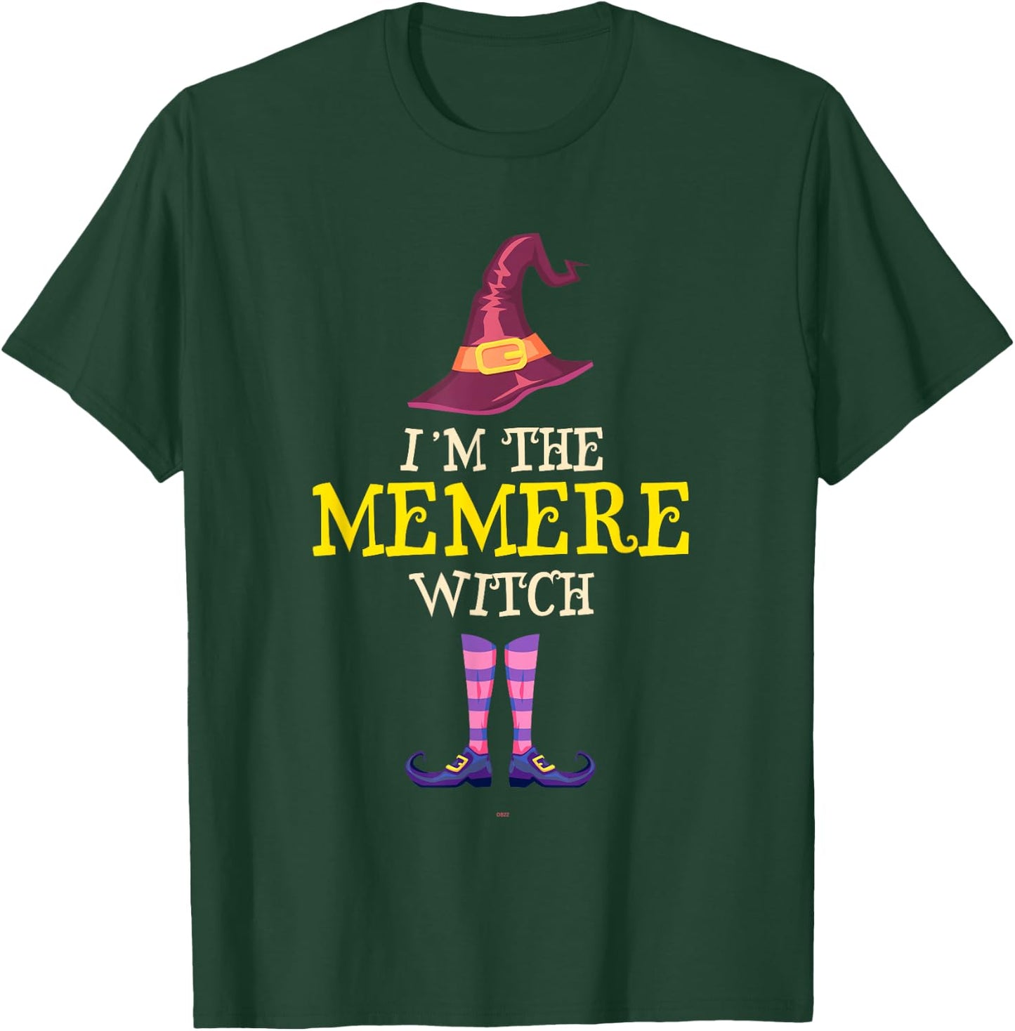 I'm The Memere Witch Costume Halloween Funny T-Shirt - T-Shirt | Forest