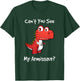 Funny Get Well Broken Arm Dinosaur with a Cast My Armissaur T-Shirt - T-Shirt | Forest
