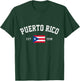 Puerto Rico Est. 1508 Puerto Rican Flag Independence Day T-Shirt - T-Shirt | Forest