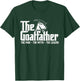 The Goatfather - Goat Owner Animal Farmer Rancher Farming T-Shirt - T-Shirt | Forest