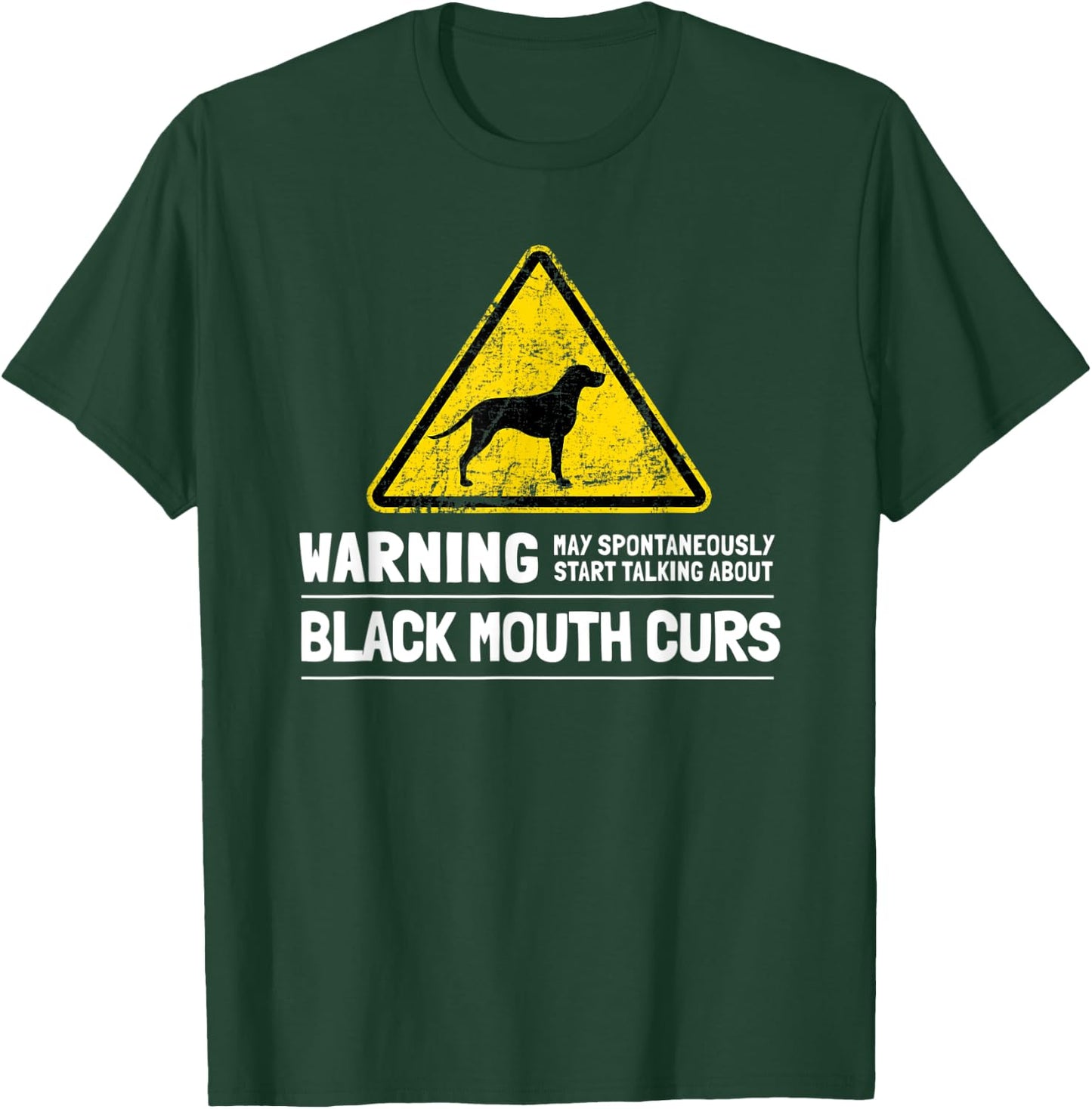 Black Mouth Cur T-Shirt - T-Shirt | Forest