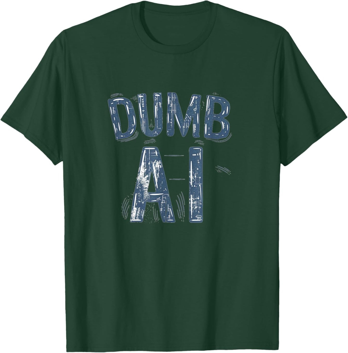 Dumb AI Logo Costume for Man and Woman T-Shirt - T-Shirt | Forest
