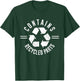 Contains Recycled Parts Black Classic Fit T-Shirt - T-Shirt | Forest