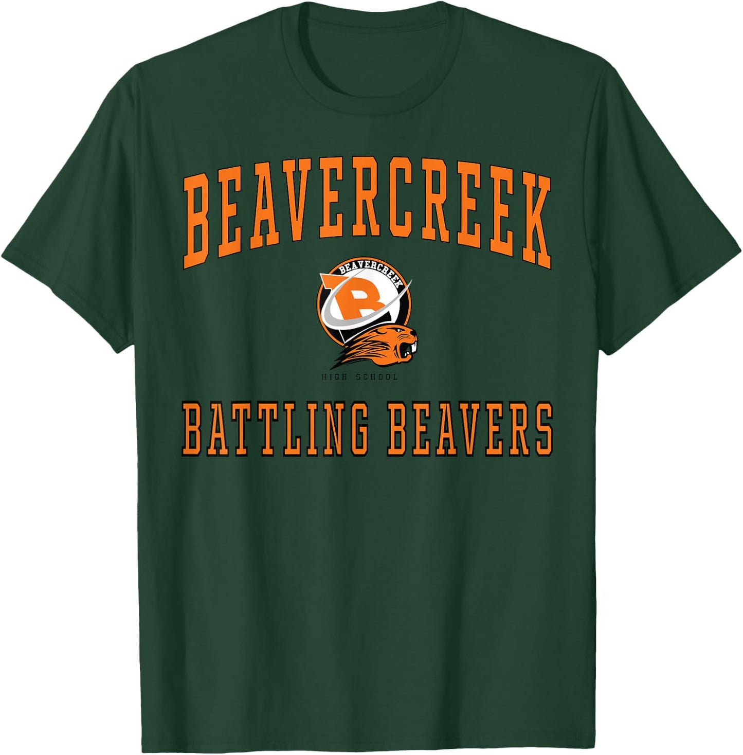 Beavercreek High School Beavers C1 T-Shirt - T-Shirt | Forest