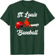 Classic St. Louis Missouri Baseball Fan Retro Vintage T-Shirt - T-Shirt | Forest