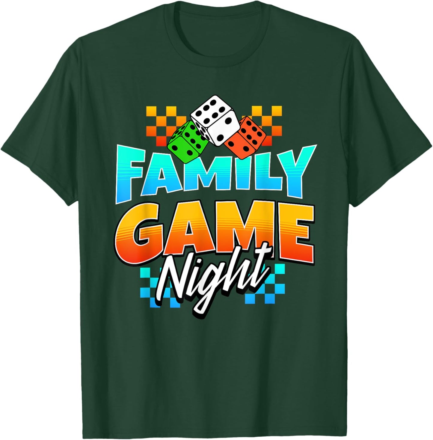 Matching Family Game Night T-Shirt - T-Shirt | Forest