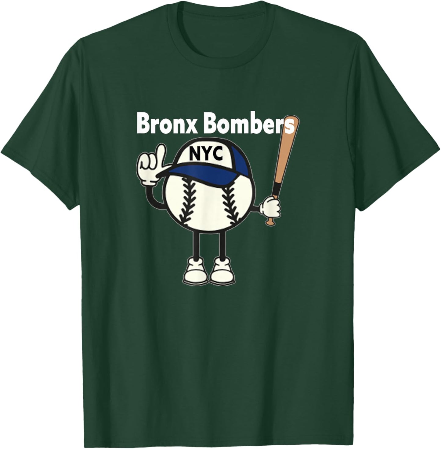 Bronx Bombers_Baseball_010 T-Shirt - T-Shirt | Forest