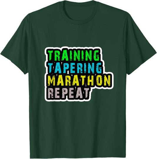 Run Marathon 26.2 for Marathon Finisher T-Shirt - T-Shirt | Forest