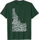 Idaho Breweries T-Shirt - T-Shirt | Forest
