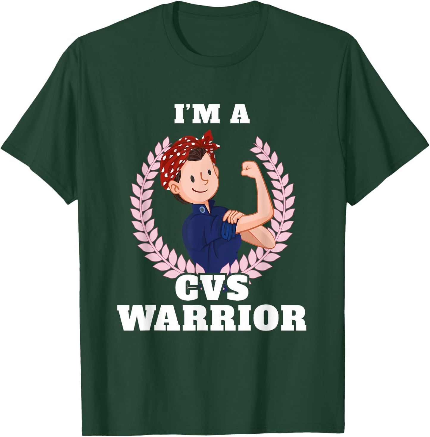 I'm a CVS Warrior Cyclic Vomiting Syndrome Awareness T-Shirt - T-Shirt | Forest