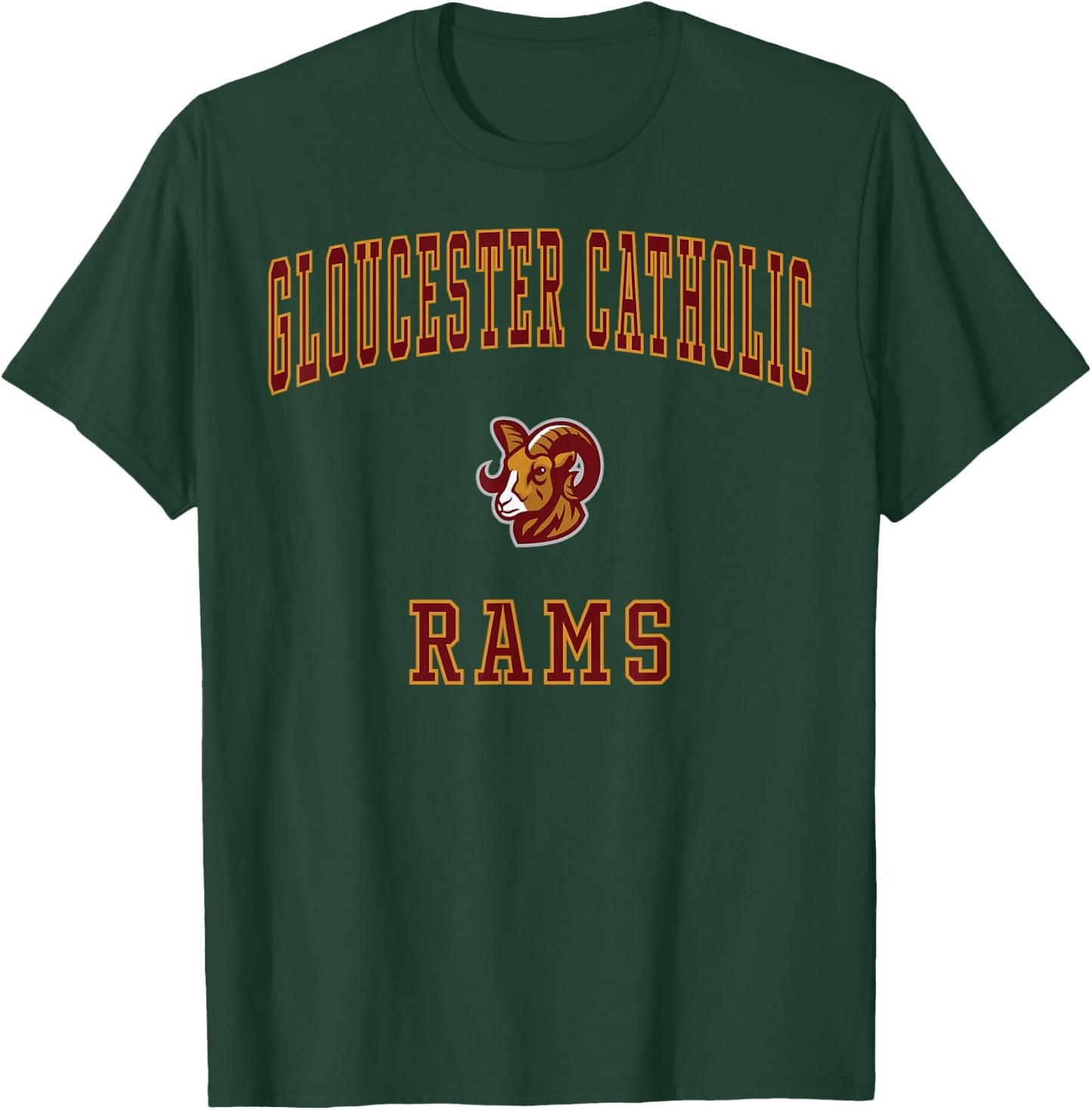 Gloucester Catholic High School Rams T-Shirt - T-Shirt | Forest