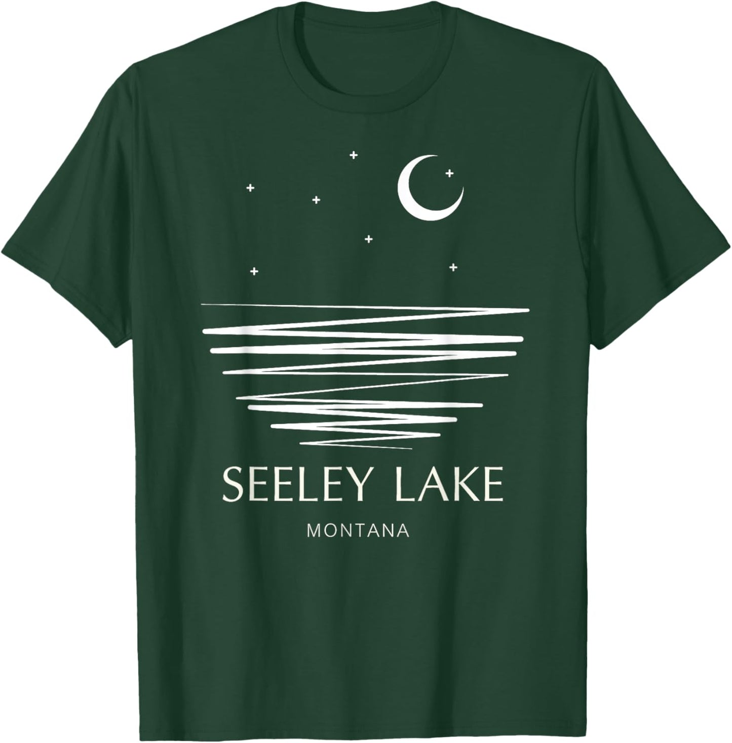 Seeley Lake Montana T-Shirt - T-Shirt | Forest