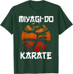Retro Vintage Miyagi-Do Karate Life Bonsai Tree Martial Arts T-Shirt - T-Shirt | Forest