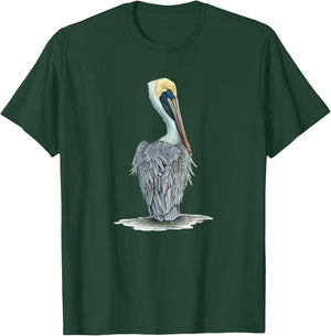 Brown Pelican Bird product T-Shirt - T-Shirt | Forest