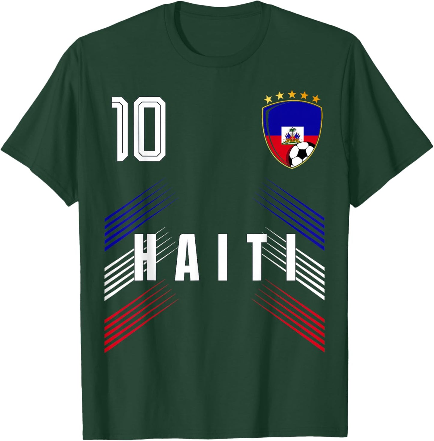 Haiti Flag Haitian Pride Lovers T-Shirt - T-Shirt | Forest
