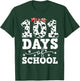 Happy 101 Days School Cute Dog 100 Days Smarter Student Kids T-Shirt - T-Shirt | Forest