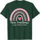 Rainbow Nurse Practitioner NP Medical Nursing Gift Support T-Shirt - T-Shirt | Forest