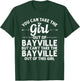 Girl Out Of BAYVILLE NY NEW YORK Gift Funny Home Roots USA T-Shirt - T-Shirt | Forest