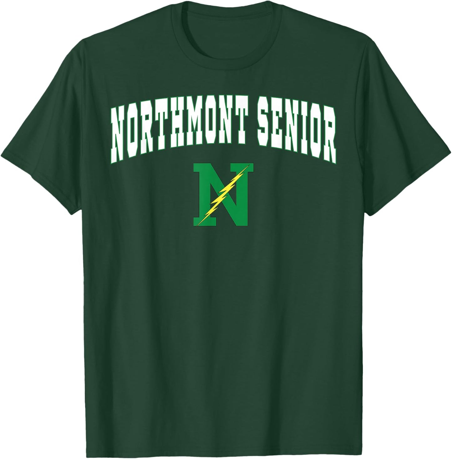 Northmont High School Thunderbolts C2 T-Shirt - T-Shirt | Forest