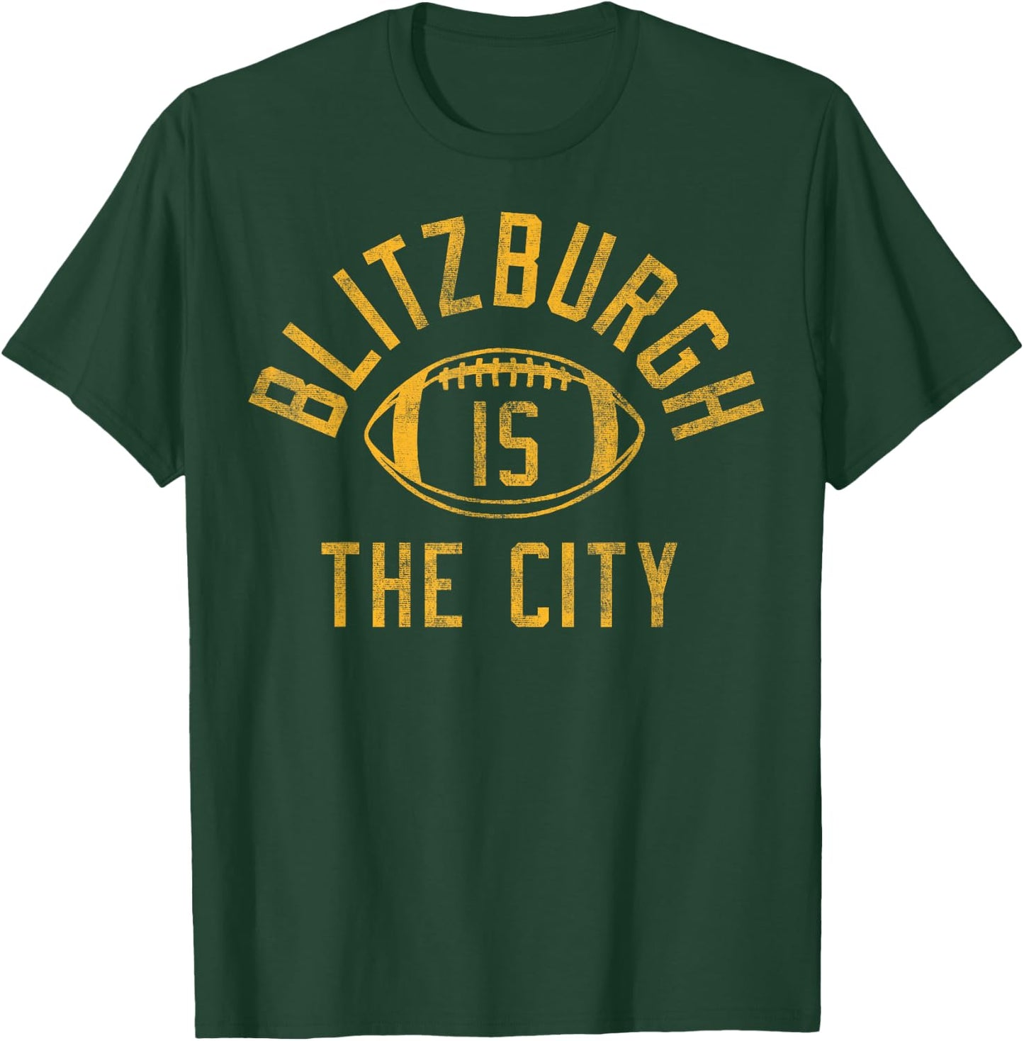 Pittsburgh Blitzburgh Is The City T-Shirt - T-Shirt | Forest