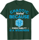 Funny Chaotic Neutral Alignment D20 Tabletop Gaming T-Shirt - T-Shirt | Forest