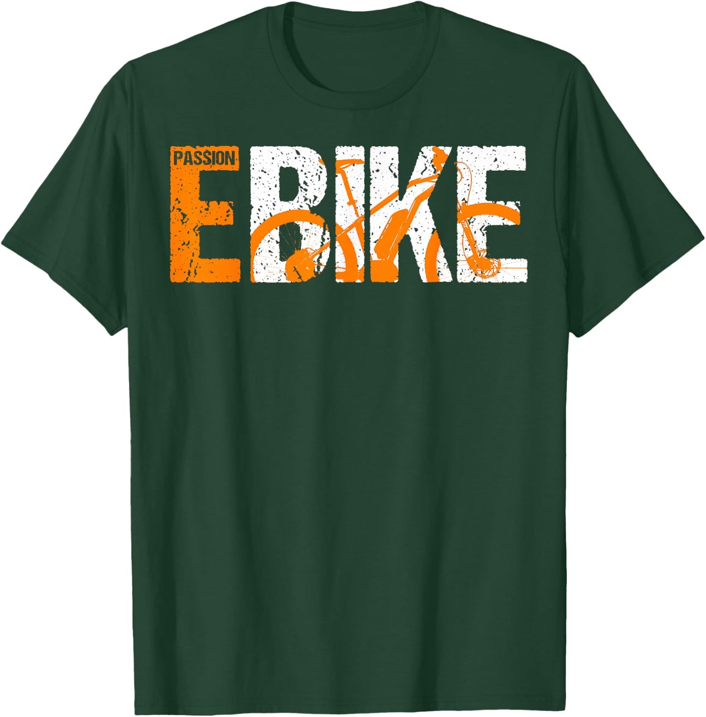 E-Bike Electric Bicycle Pedelec Gift T-Shirt - T-Shirt | Forest