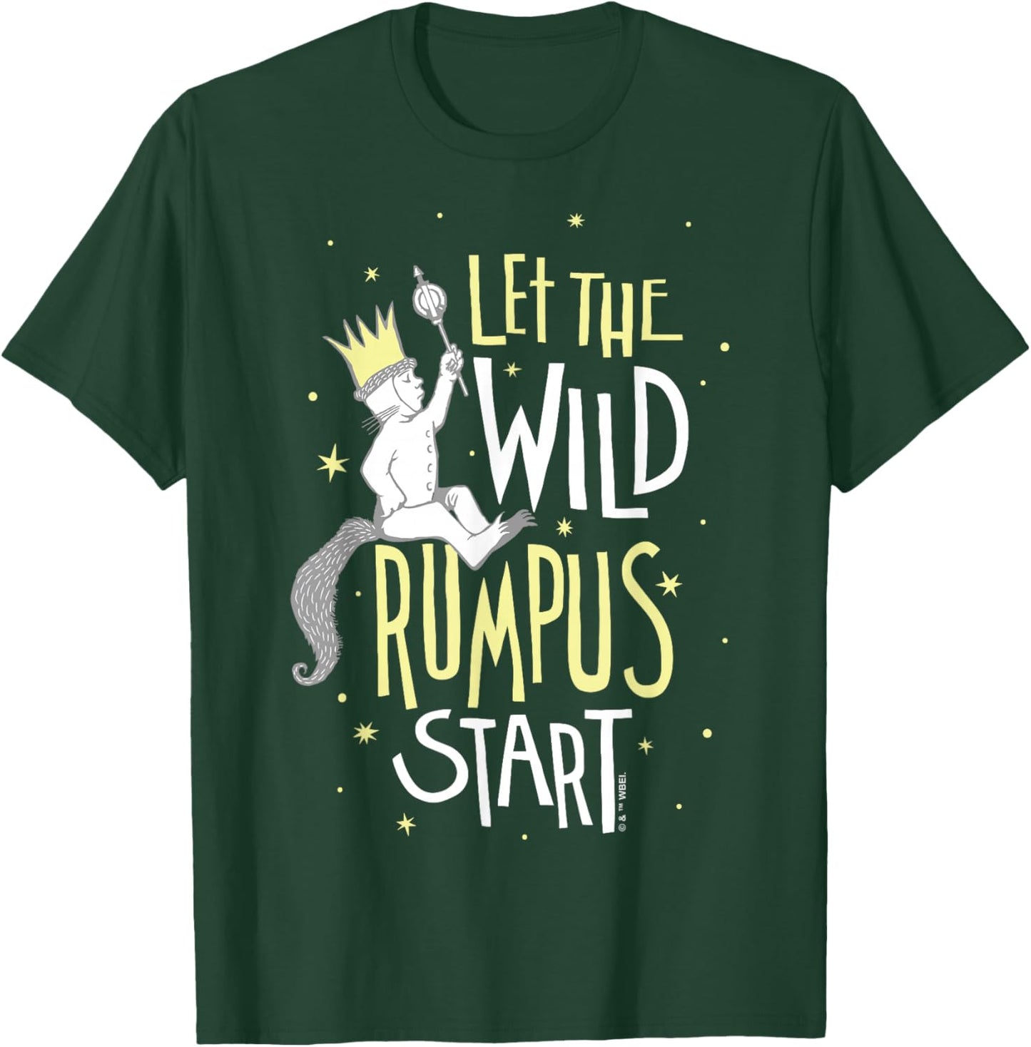 Where The Wild Things are - Max Let The Wild Rumpus Start T-Shirt - T-Shirt | Forest