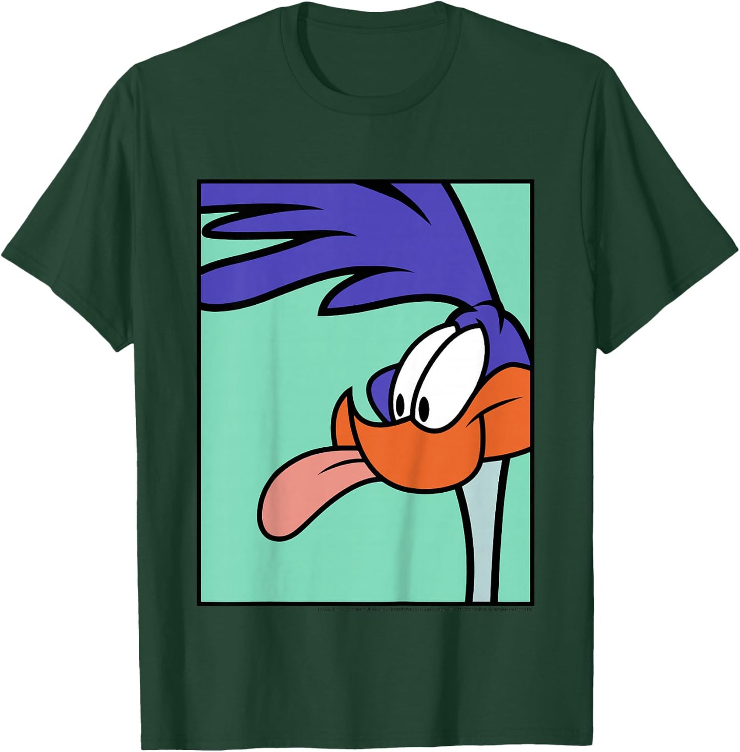 Kids Looney Tunes Road Runner Portrait T-Shirt - T-Shirt | Forest