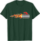 Curler Graphic I Rock Curling Stone I Curling Player T-Shirt - T-Shirt | Forest
